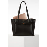 Luella Grey Laptop Tote In Black