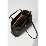 Luella Grey Laptop Tote In Black