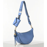 Luella Grey Lolly Sling Bag In Cornflower Blue