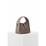 Luella Grey Maggie Weave Crossbody In Peat