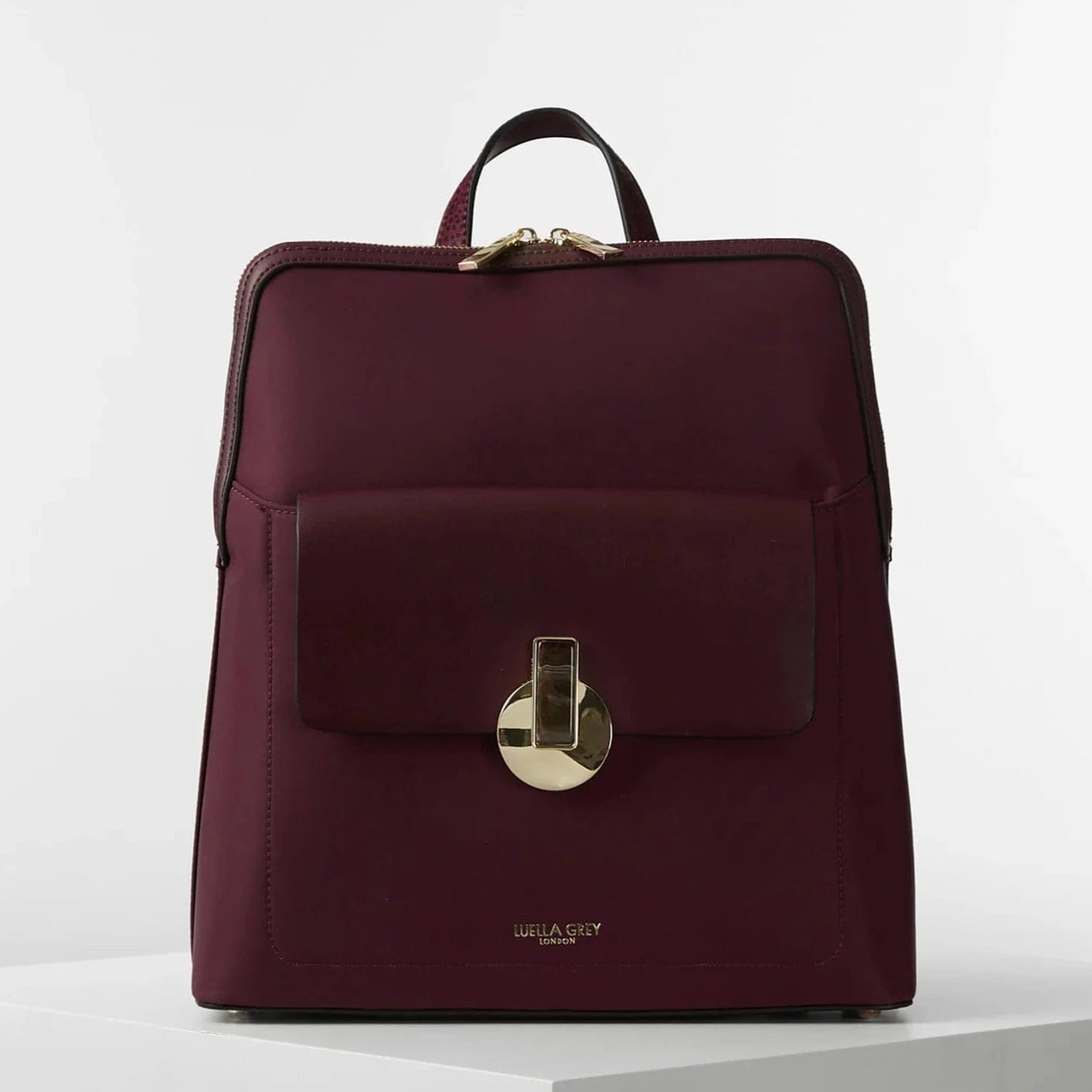Luella Grey Penelope Damson Laptop Backpack in Purple