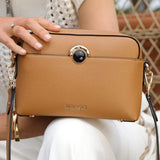 Luella Grey Sian Camera Crossbody In Camel