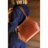 Luella Grey Sienna Hobo Tote In Conker