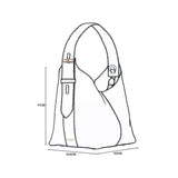 Luella Grey Roxanne Recycled Suede Grab Handle Bag In Chocolate