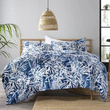 Deyongs Bamboo Blue Cotton Bedlinen Duvet Set Size Super King