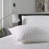 The Lyndon Company Stamford Duvet Set White
