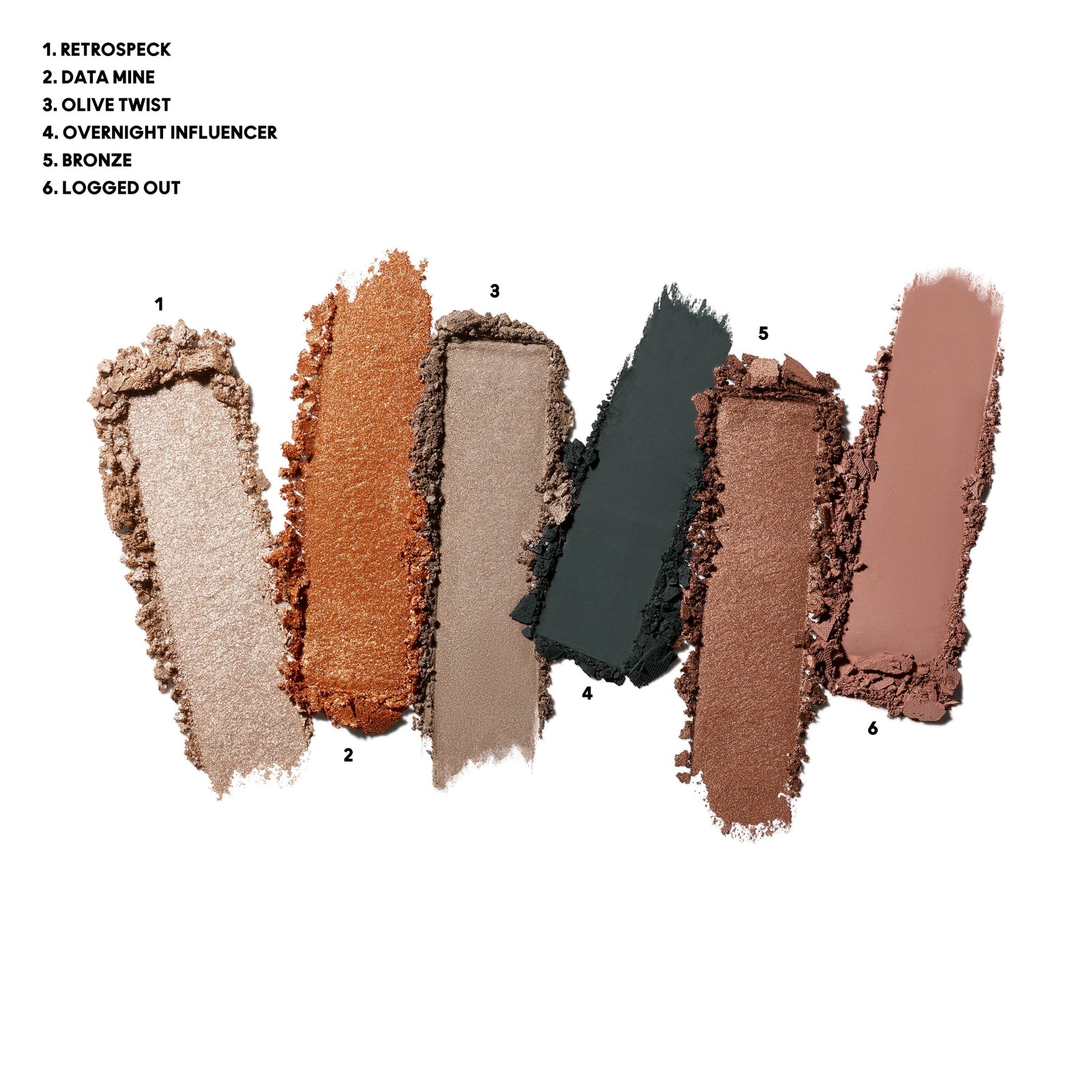 MAC Connect In Colour Eye Shadow Palette: Bronze Influence
