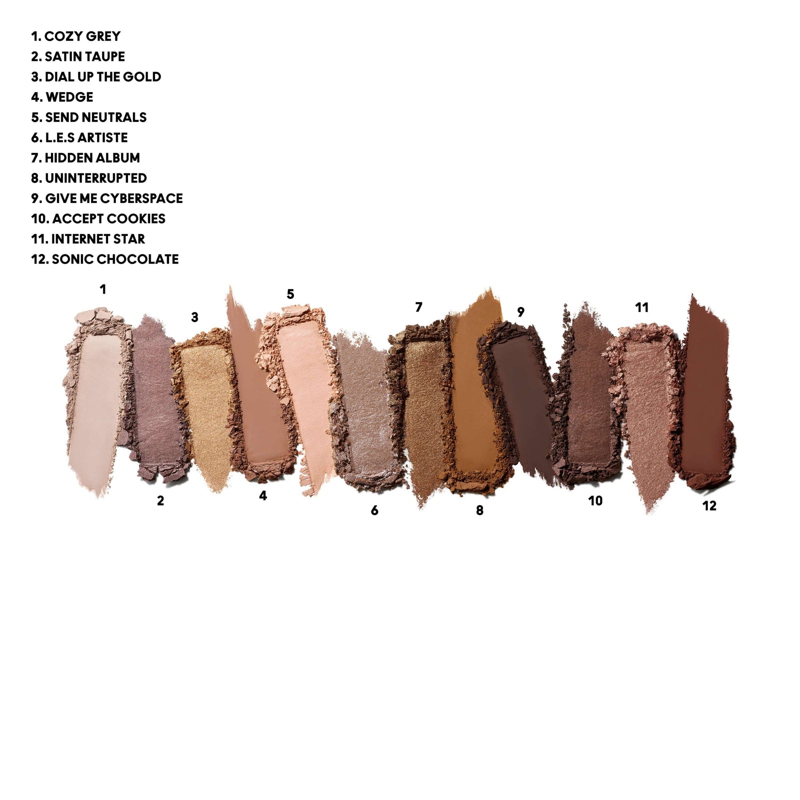 MAC Connect In Colour Eye Shadow Palette: Unfiltered Nudes