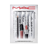 MAC Powdered Snow Powder Kiss Lip Kit - Pink (Worth £68)