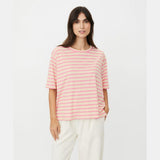 Doreann Jersey Top In Rosebloom