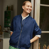 Jossana Denim Jacket In Dark Denim