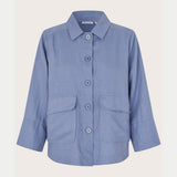 Jurelle Jacket In Stonewash Blue