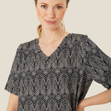 Masai Dodina Jersey Top in Black
