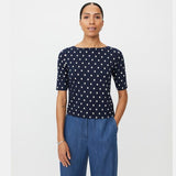 Masai Bavessa Jersey Top In Navy
