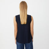 Masai Elisa Jersey Top In Navy