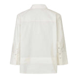 Masai Ianela Poplin Shirt In White/Cream