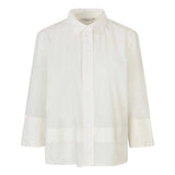 Masai Ianela Poplin Shirt In White/Cream