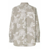 Masai Ilyra Embroidered Shirt In Fennel Seed