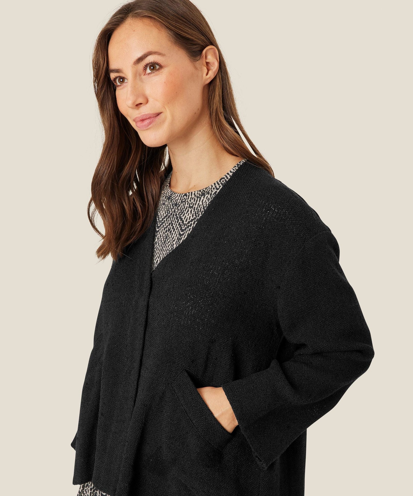 Masai Jale Jacket in Black - Main Image