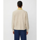Masai Junte Teddy Fleece Jacket In Fog