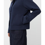 Masai Justino Jersey Jacket In Navy