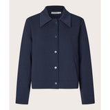Masai Justino Jersey Jacket In Navy