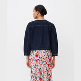 Masai Jynthera Denim Jacket In Dark Denim