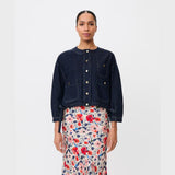 Masai Jynthera Denim Jacket In Dark Denim