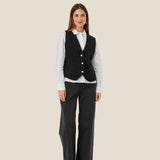 Masai Lyric Knitted Vest In Black