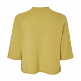Masai MaFernina Knit Top In Muted Lime