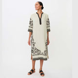 Masai Novalitha Dress In Black Print
