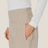 Masai Pallas Linen Trousers In Natural