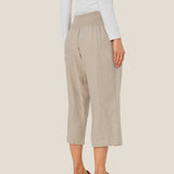 Masai Pallas Linen Trousers In Natural