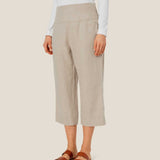 Masai Pallas Linen Trousers In Natural