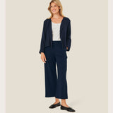 Masai Piri Jersey Crop Trousers In Navy