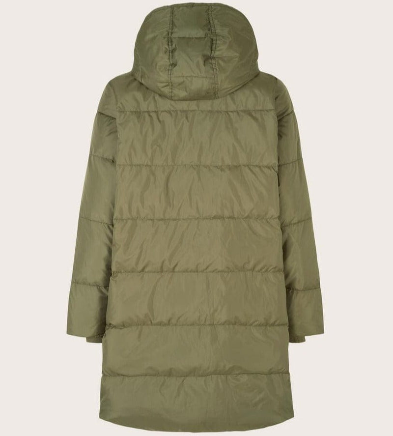 Masai Thilde Down Coat in Green - Main Image