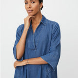 Nikeeta Dress In Washed Denim