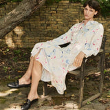 Nova Shirt Dress In Primrose