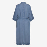 Masai Nyx Button through dress in blue