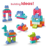 Mega Bloks  Building Bag 60pc In Pink