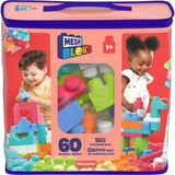 Mega Bloks  Building Bag 60pc In Pink