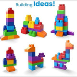 MEGA Bloks Building Blocks Classic Big Building Bag 60 Piece Set