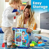 MEGA Bloks Building Blocks Classic Big Building Bag 60 Piece Set
