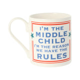 McLaggan Smith Mugs Cammy Thompson I'm The Middle Child Mug 350ml