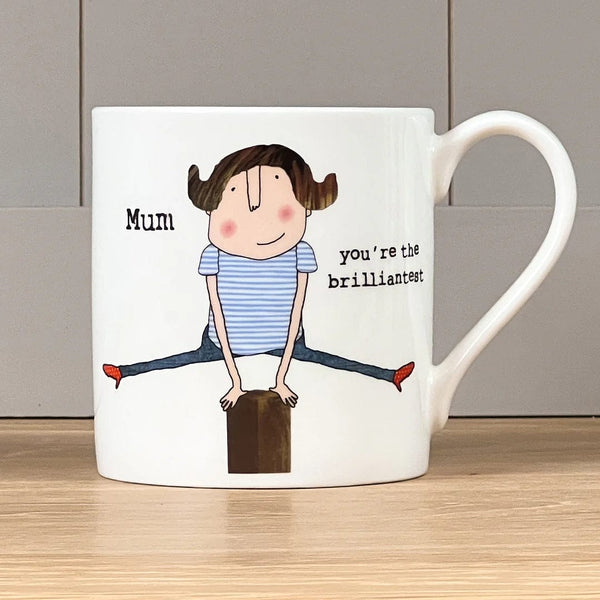 Mclaggan Mugs Rosie Made A Thing  Mum You're The Brilliantest Mug