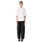 MeiMeij Wool Blend Trousers In Black