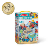Melissa & Doug Blockables Vehicles Building Set