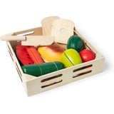 Melissa & Doug Wooden Cutting Food Set