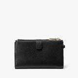 Michael Kors Adele Pebbled Leather Smartphone Wallet Black