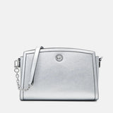 Michael Kors Chantal Crossbody Bag Silver